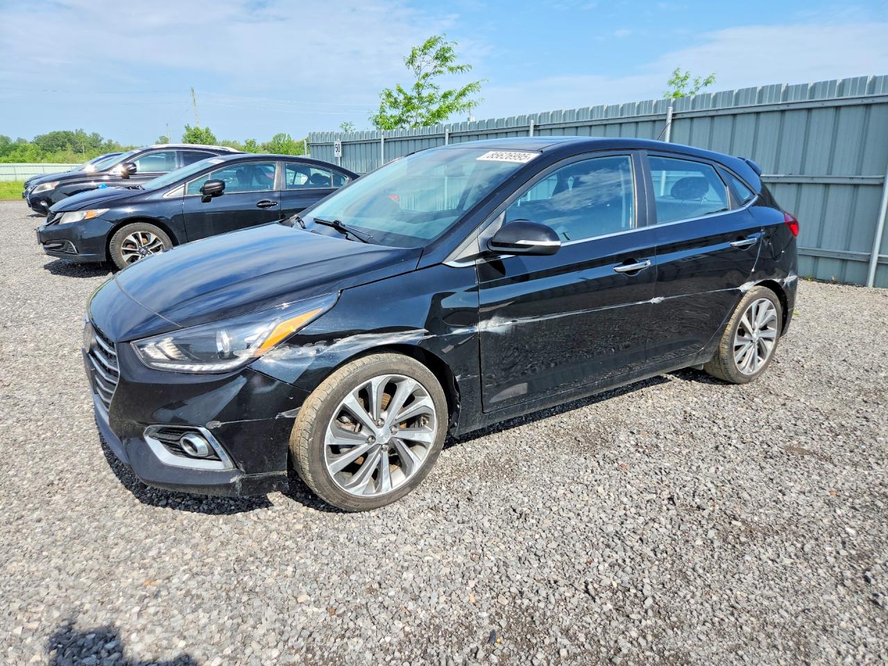 2019 Hyundai Accent, VIN 3KPC35A31KE048028 — Front end