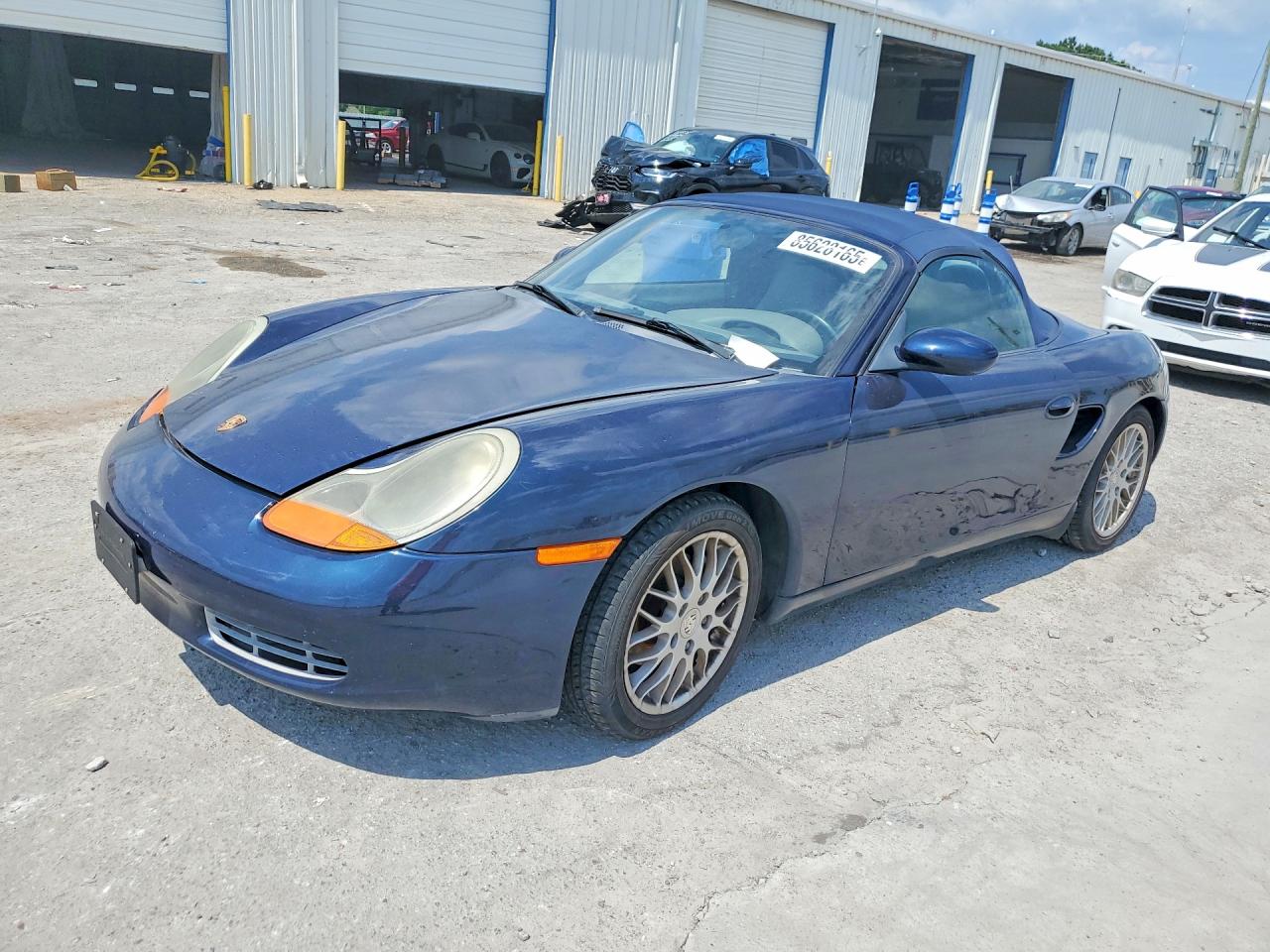 2000 Porsche Boxster, VIN WP0CA2987YU627958 — Water / flood