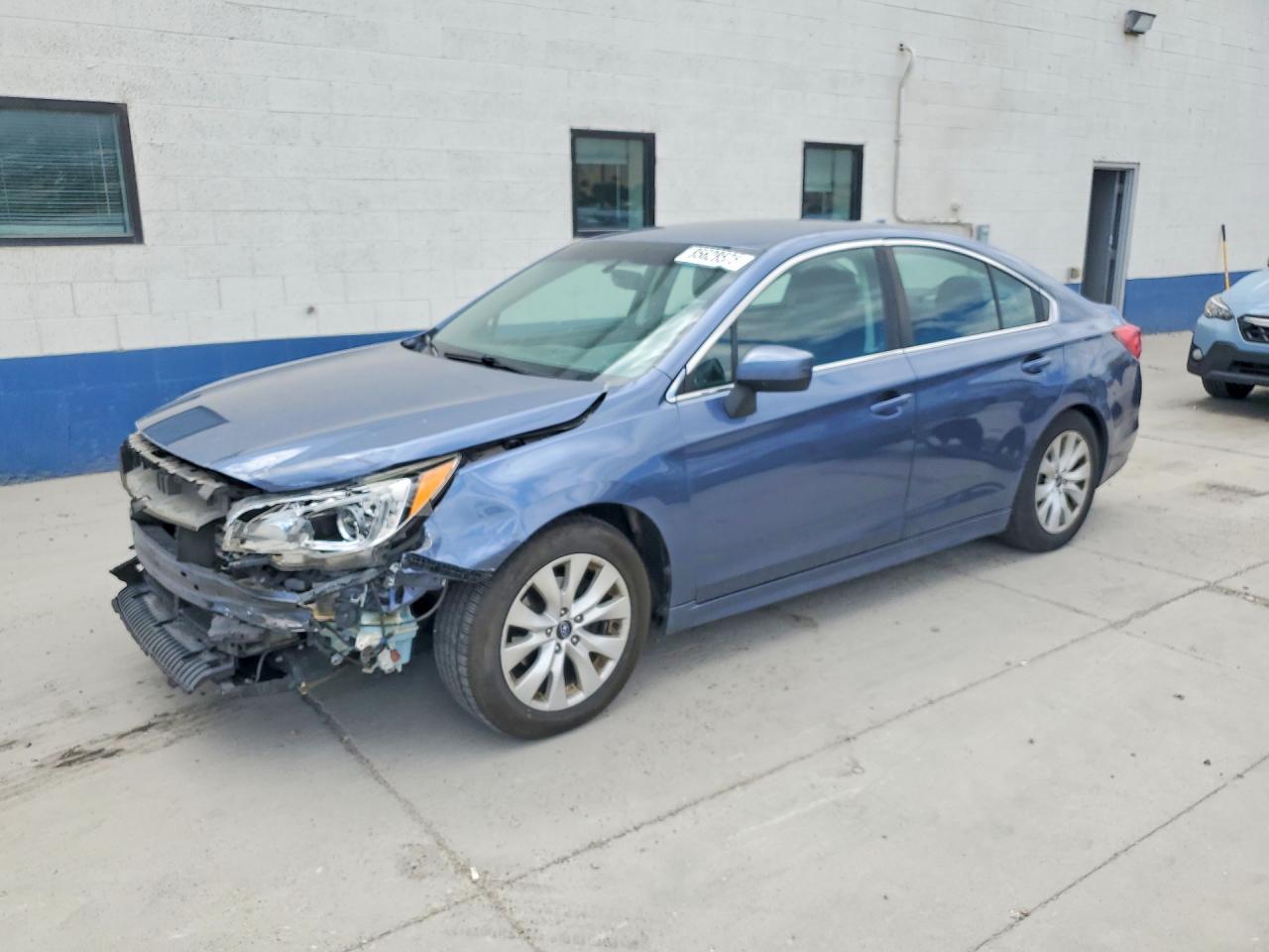 2017 Subaru Legacy Premium, VIN 4S3BNAC65H3037507 — Front end