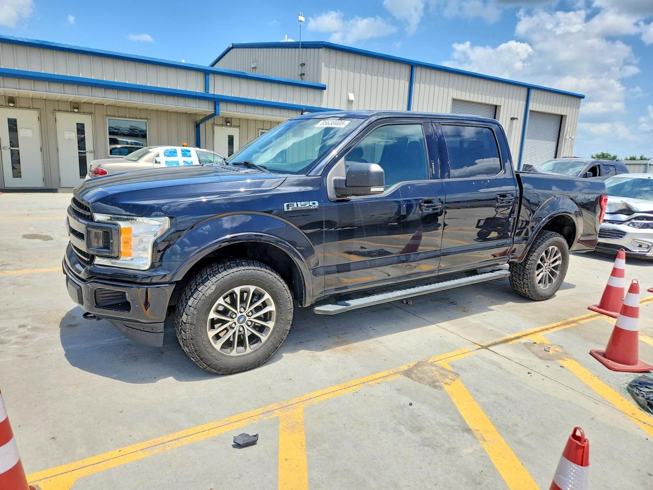 2019 Ford F-150 Lariat, VIN 1FTEW1E48KFD11889 — Frame damage