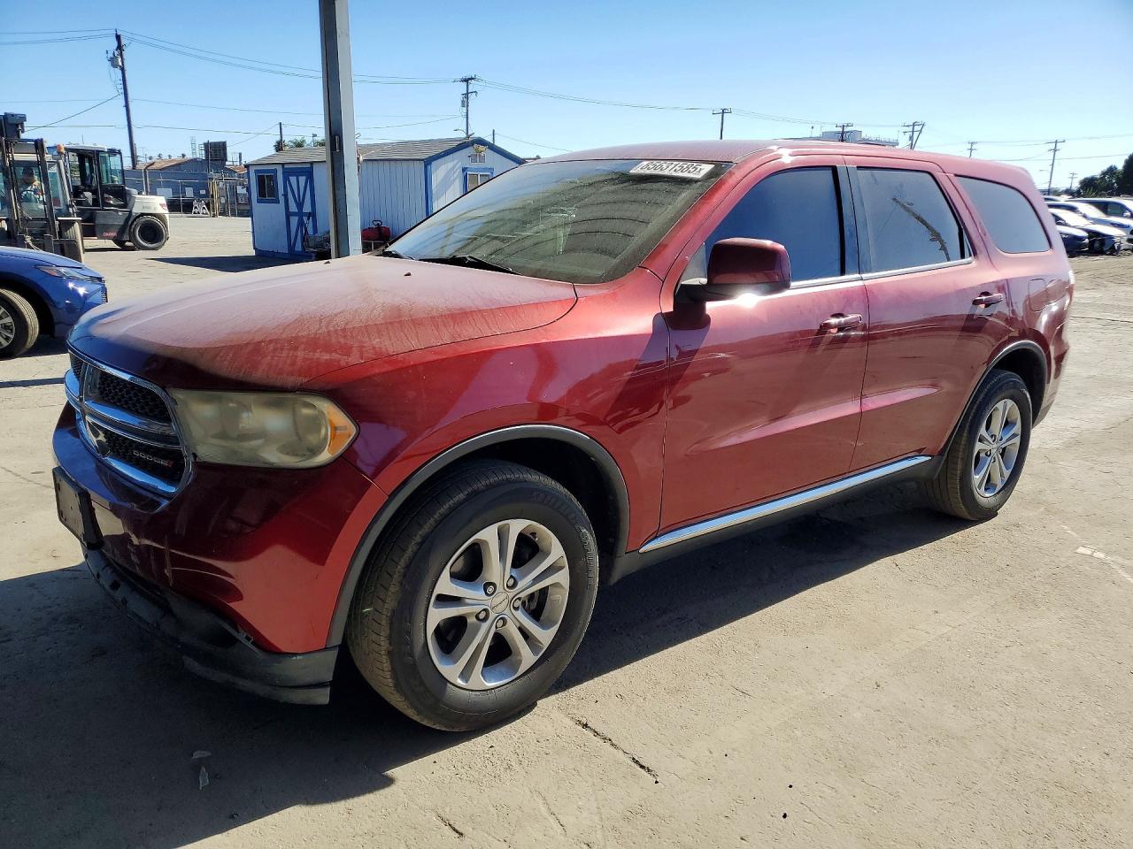 2013 Dodge Durango SXT, VIN 1C4RDHAG9DC552459 — Front end