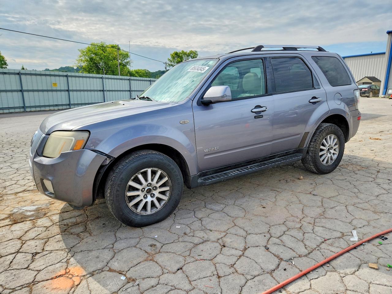 2008 Mercury Mariner Premier, VIN 4M2CU87198KJ15849 — Rear end