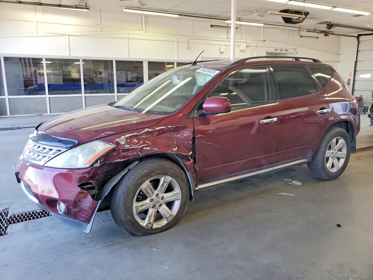 2006 Nissan Murano SL, VIN JN8AZ08W06W530871 — Front end