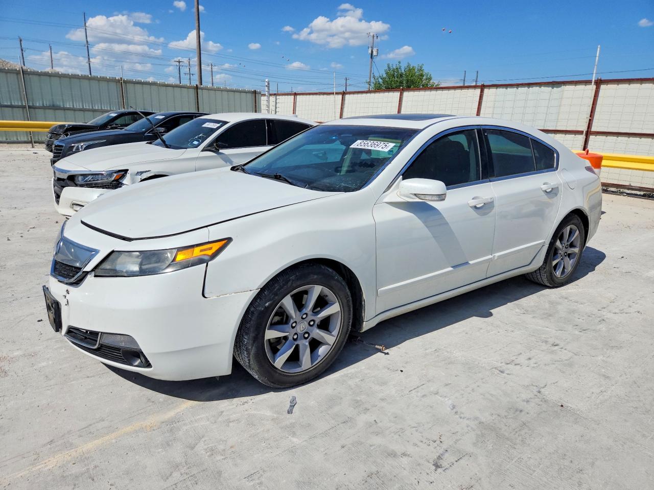 2012 Acura TL Auto, VIN 19UUA8F21CA016729 — Front end