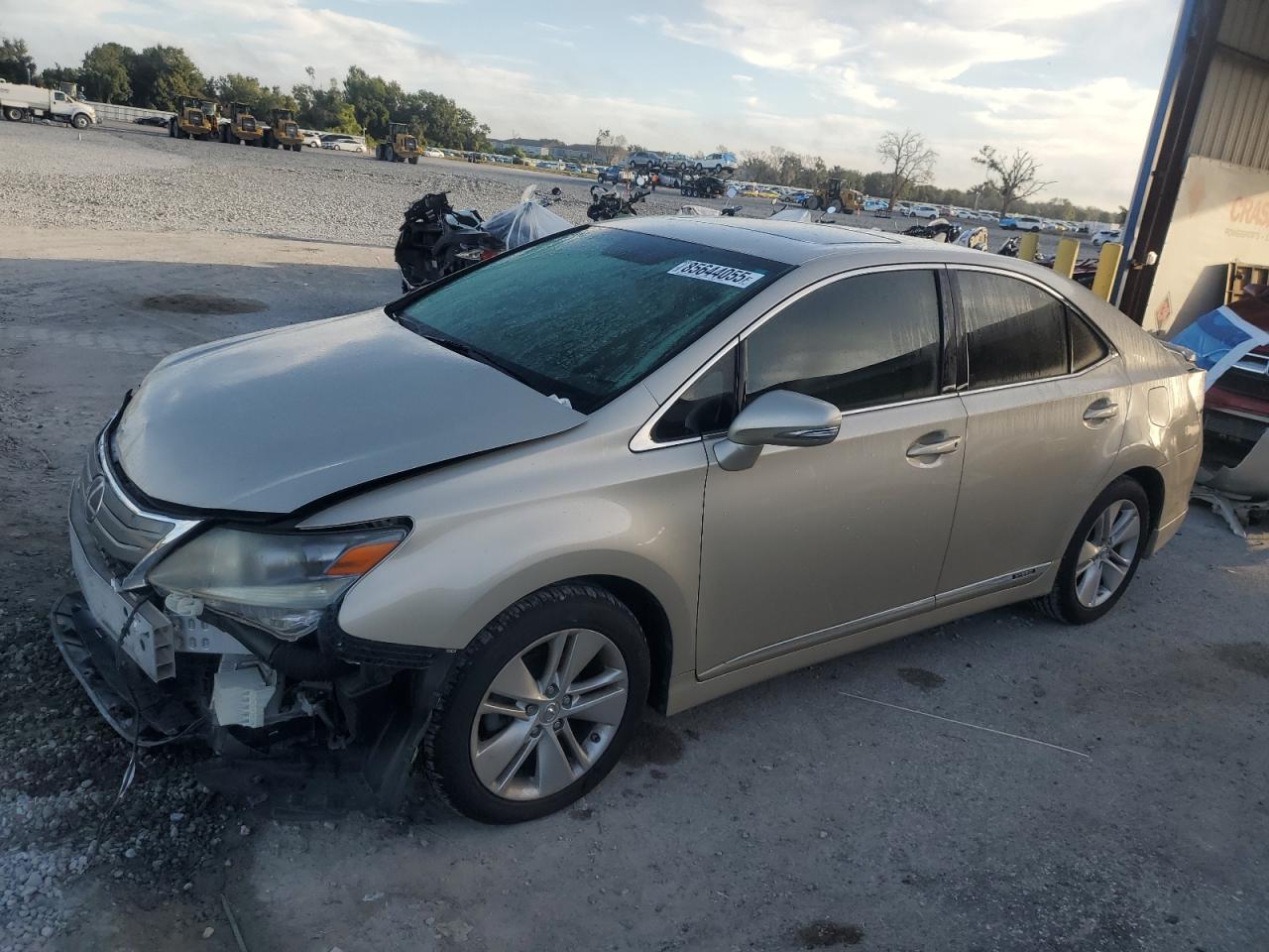 2012 Lexus HS 250h, VIN JTHBB1BA2C2050517 — Front end