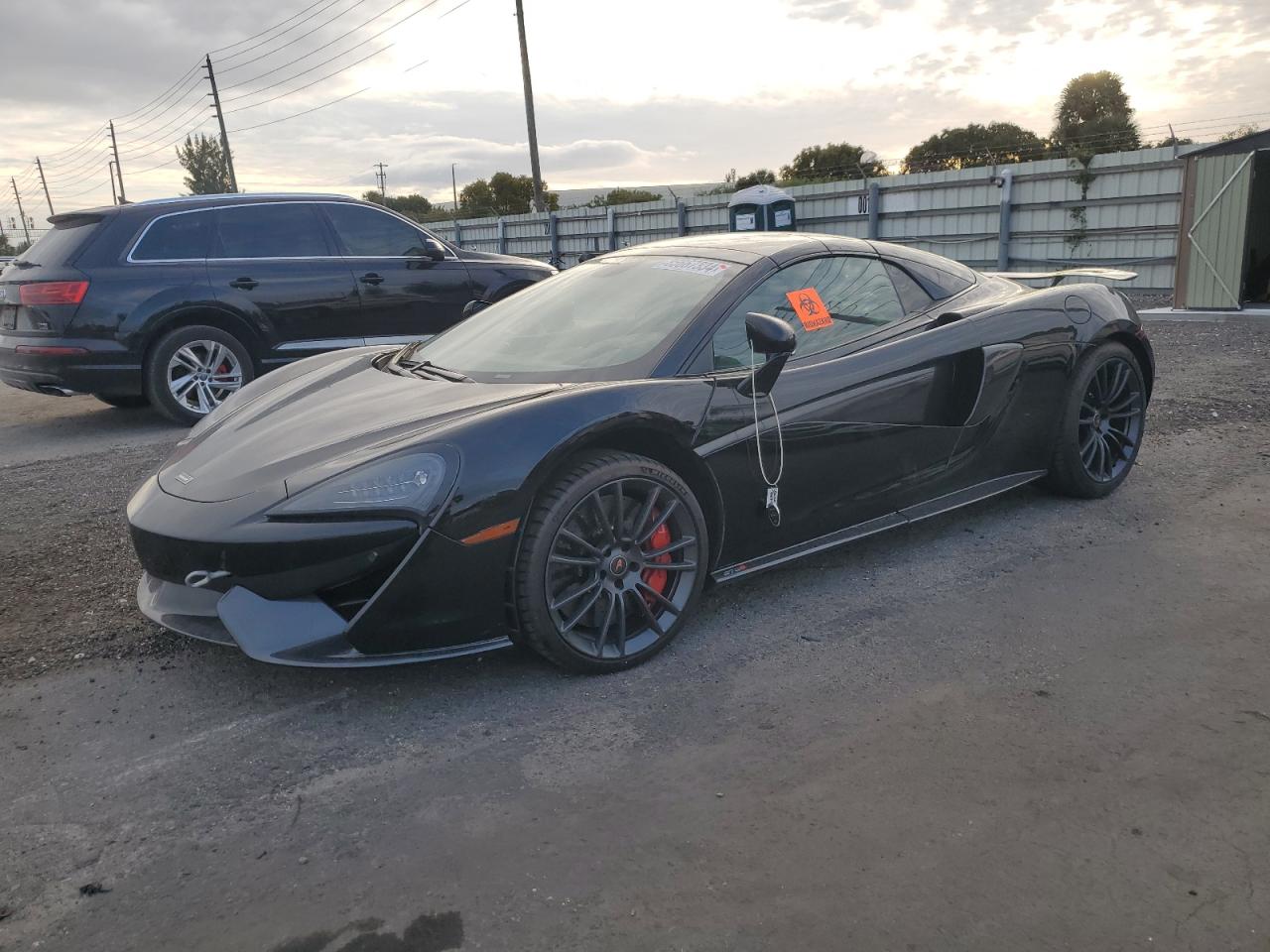 2018 McLaren 570S, VIN SBM13FAA4JW005603 — Water / flood