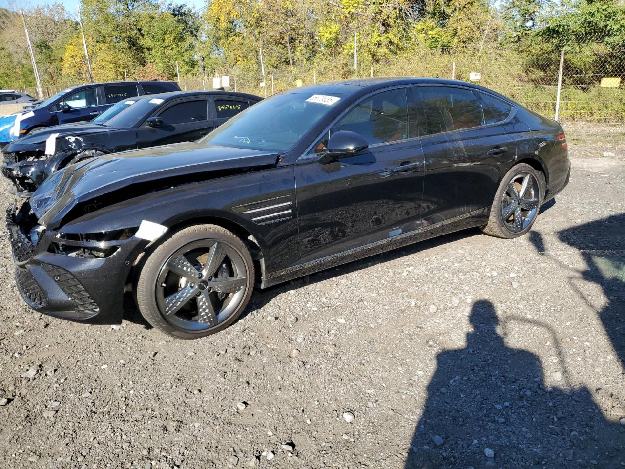 2025 Genesis G80 3.5T Sport Prestige, VIN KMTGG4SD6SU265374 — Front end