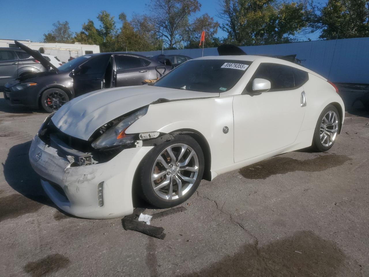 2013 Nissan 370Z, VIN JN1AZ4EH7DM383758 — Front end