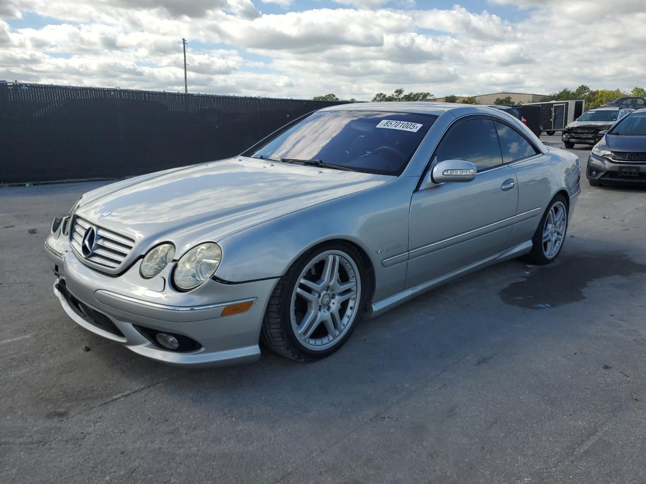 2006 Mercedes-Benz CL AMG, VIN WDBPJ74J66A047459 — Rear end
