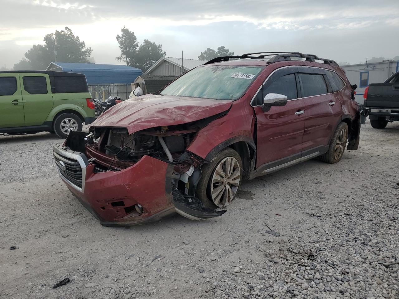 2020 Subaru Ascent Touring, VIN 4S4WMARD0L3413934 — Rollover