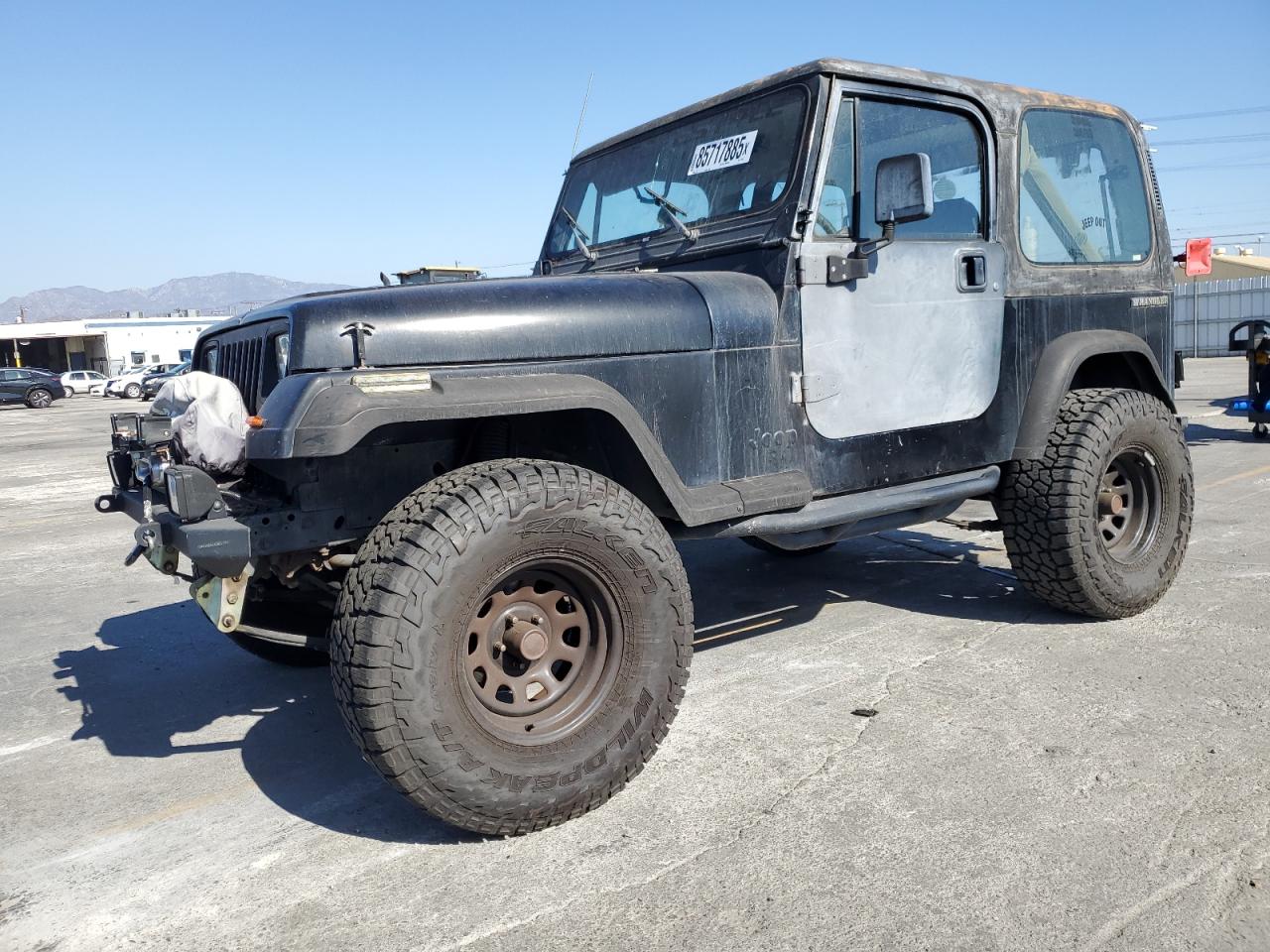1989 Jeep Wrangler S, VIN 2J4FY19E6KJ113346 — Minor dents and scratches