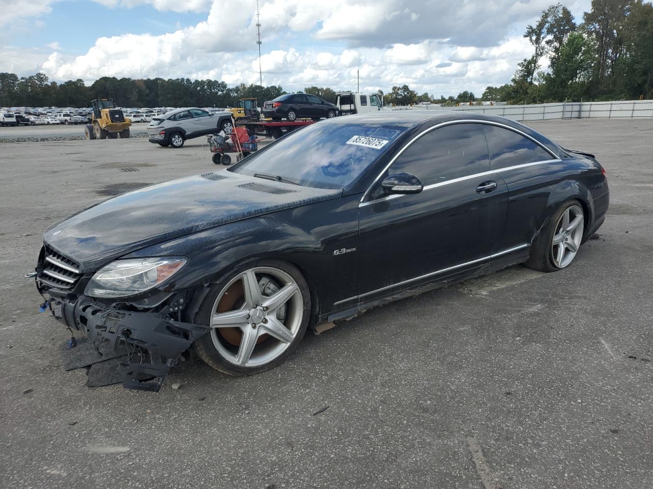 2009 Mercedes-Benz CL 63 AMG, VIN WDDEJ77X69A021110 — Front end