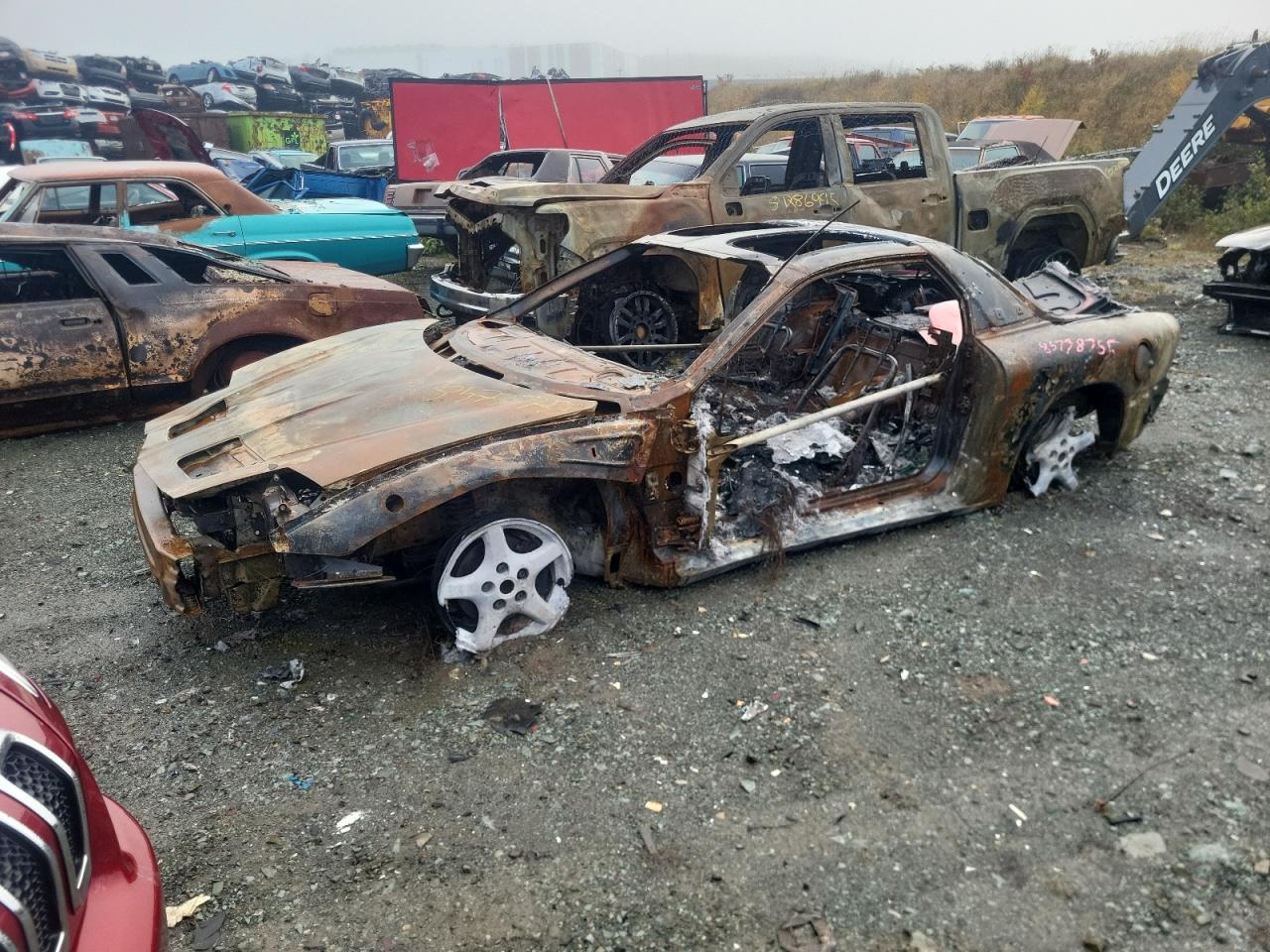 1995 Pontiac Firebird Firebird, VIN 2G2FS22SXS2253265 — Burn