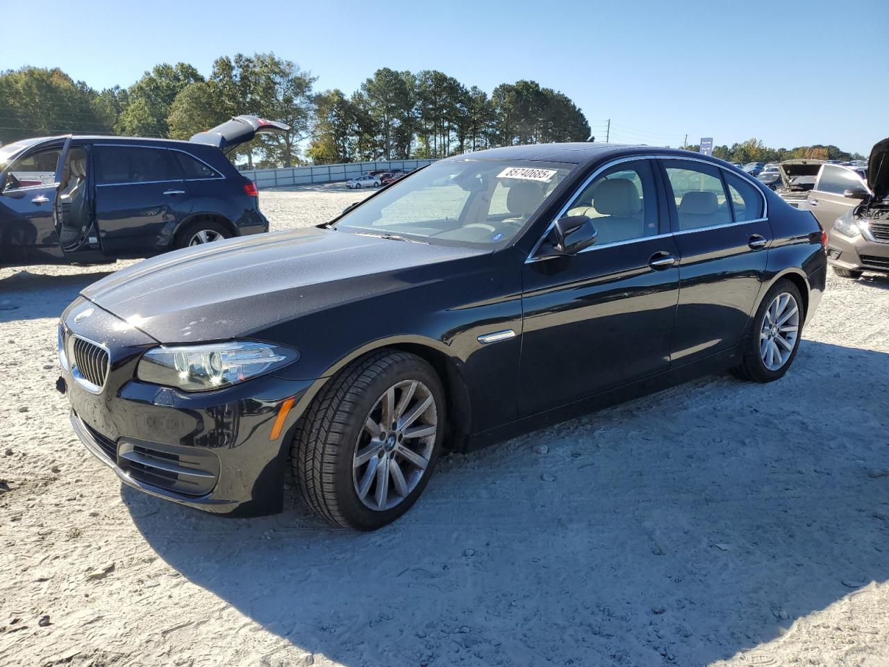 2014 BMW 5 Series 535i, VIN WBA5B1C53ED481386 — Front end
