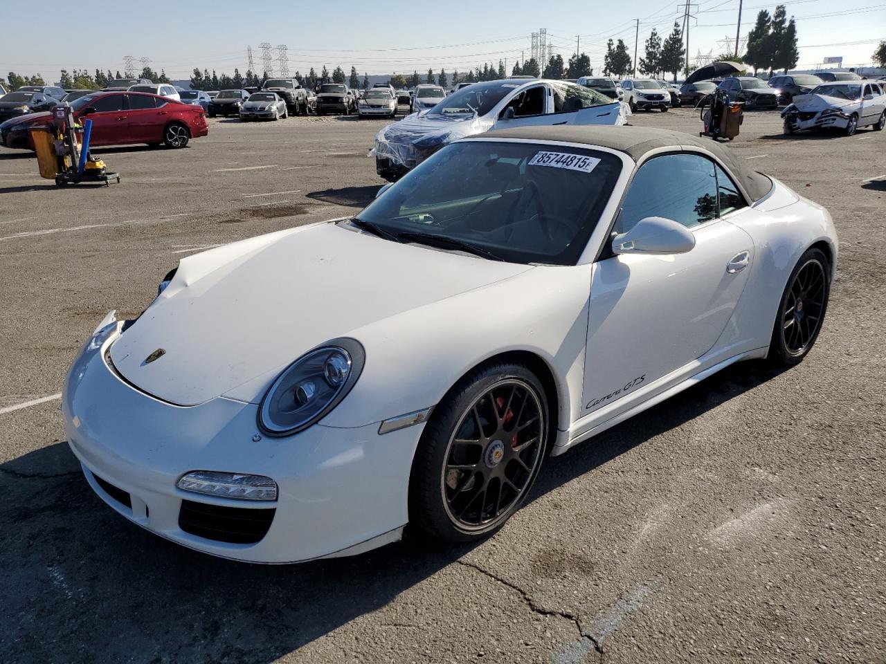 2011 Porsche 911 Carrera S, VIN WP0CB2A94BS755210 — Front end