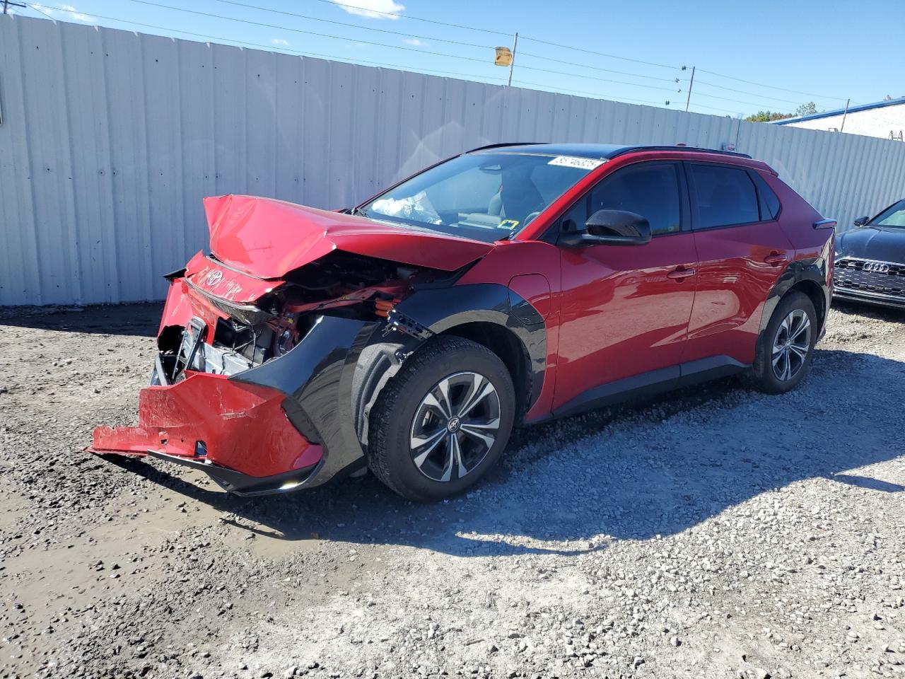 2025 Toyota bZ4X XLE, VIN JTMAAAAA3SA069910 — Front end