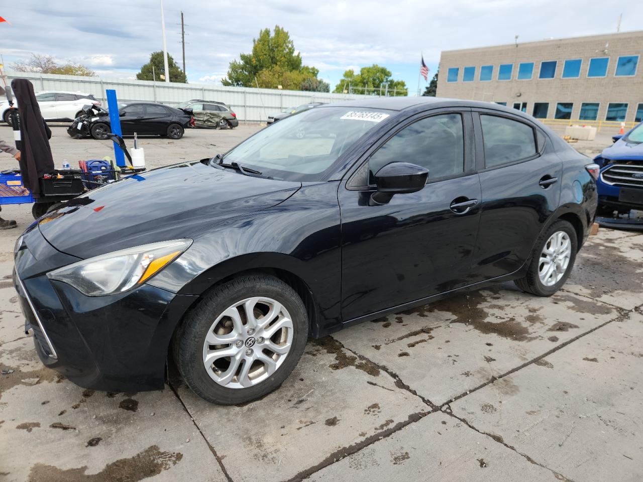 2016 Scion iA, VIN 3MYDLBZV5GY128531 — Hail
