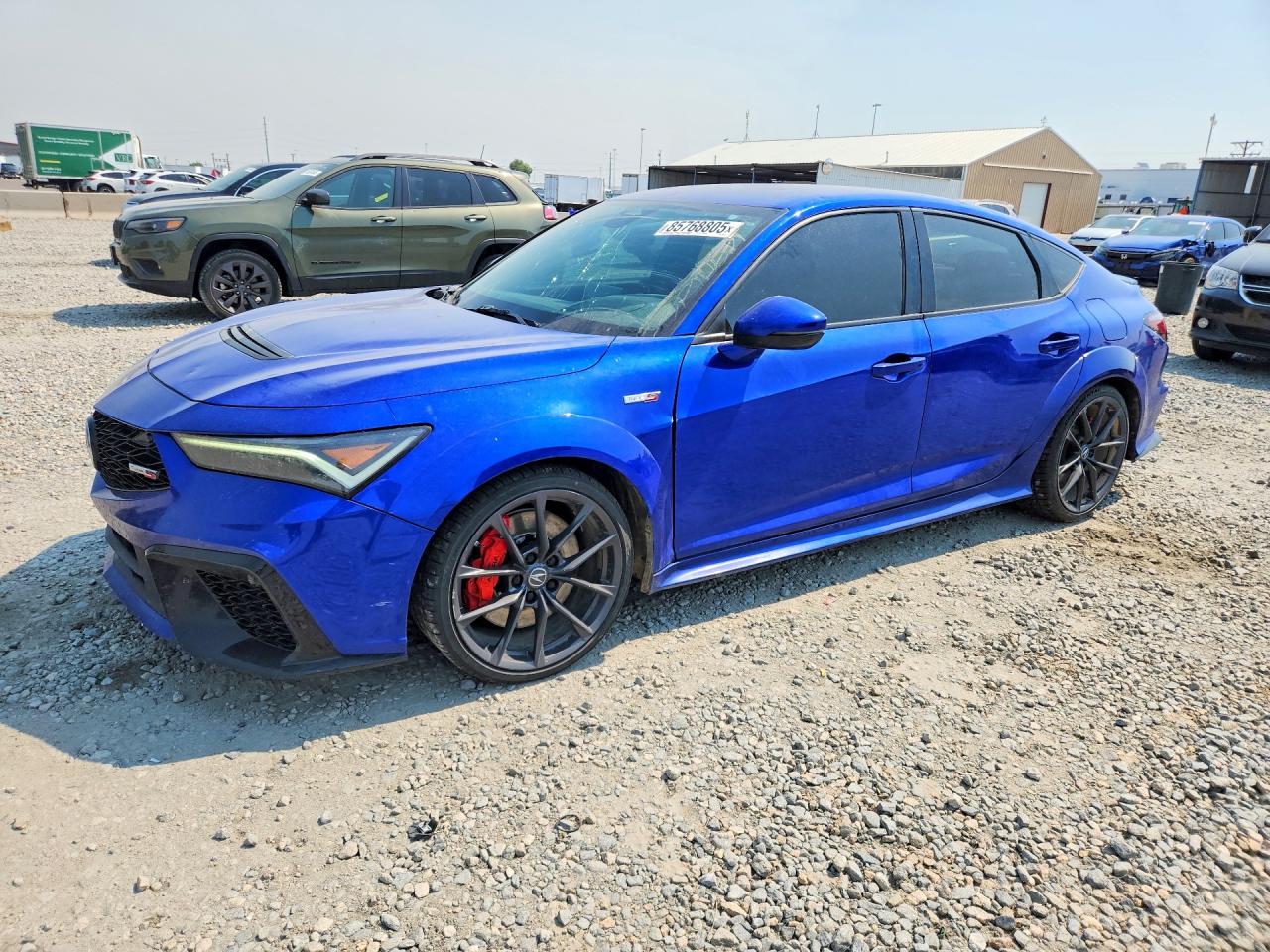 2024 Acura Integra Type S, VIN 19UDE5G96RA001120 — Hail