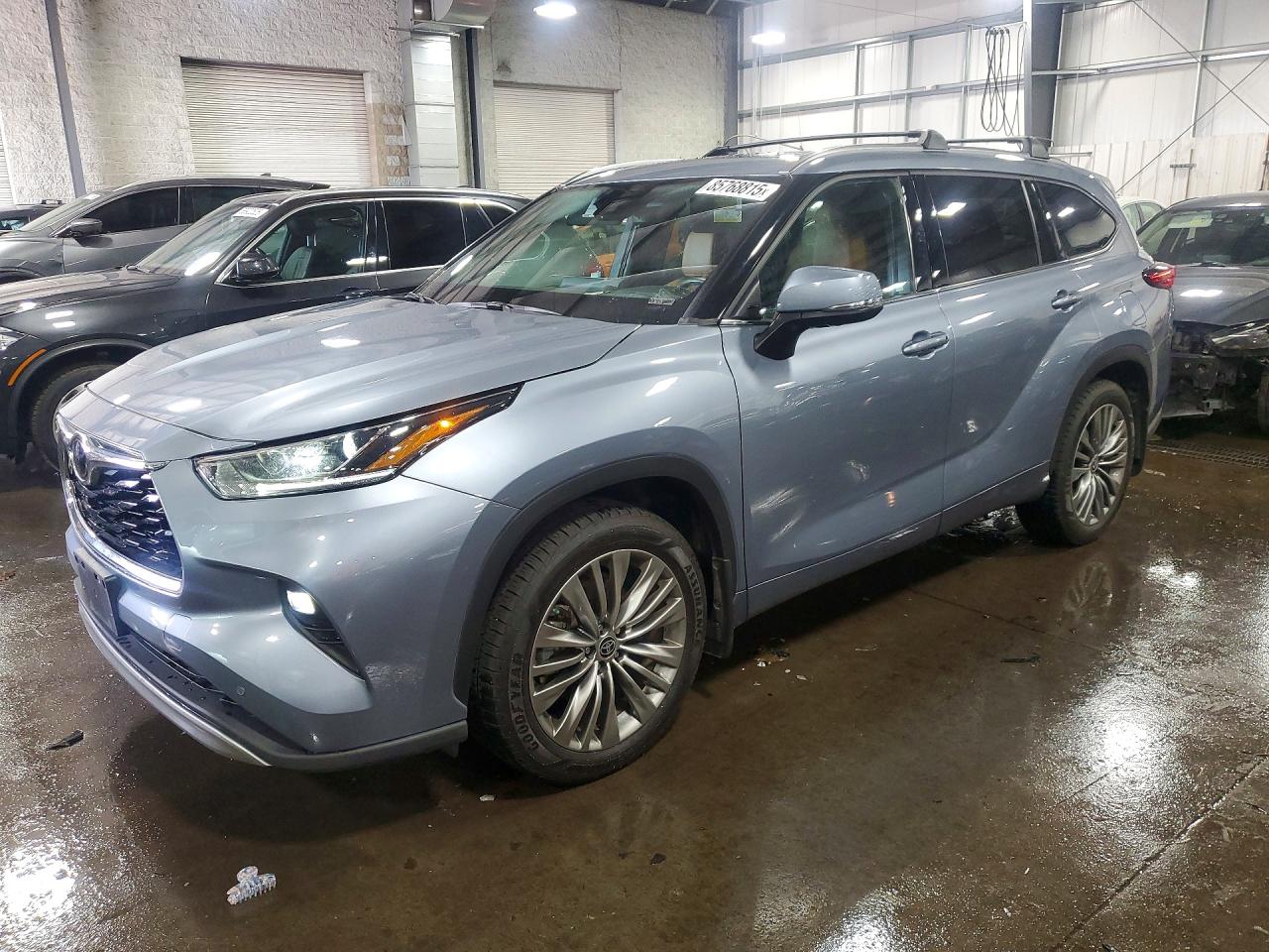 2021 Toyota Highlander Platinum, VIN 5TDFZRBH6MS103143 — Vandalism