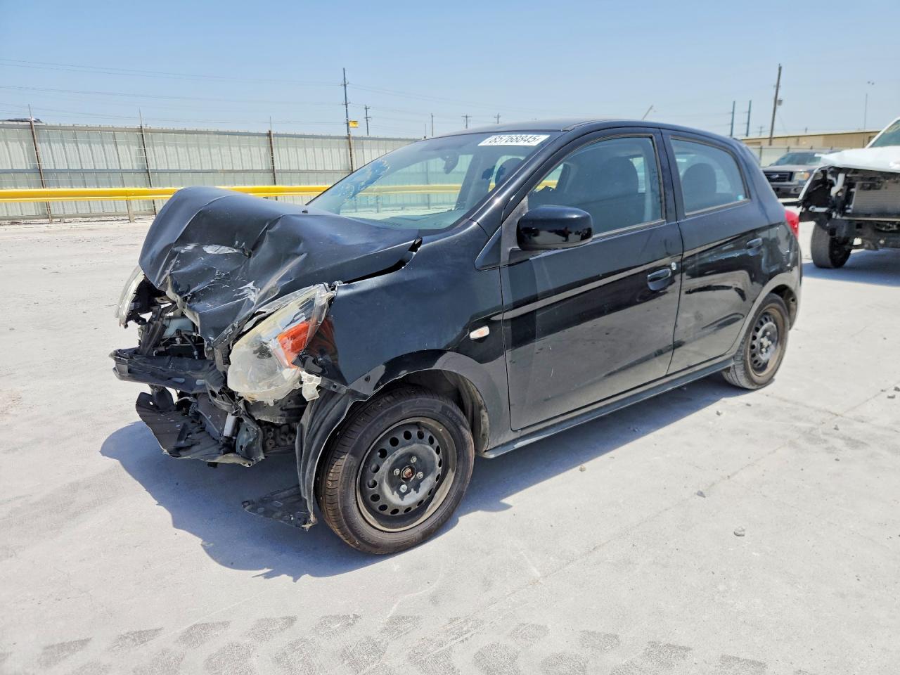 2018 Mitsubishi Mirage ES, VIN ML32A3HJ3JH007843 — Front end