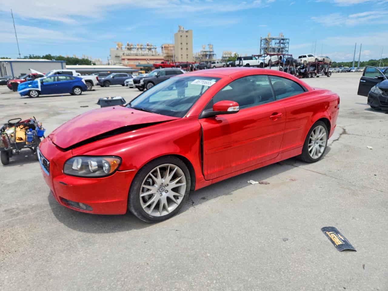 2008 Volvo C70, VIN YV1MC67208J053865 — Перед