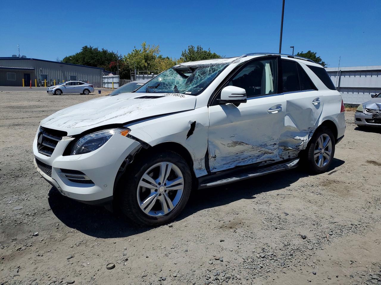 2013 Mercedes-Benz M 350, VIN 4JGDA5JB0DA134739 — Rollover