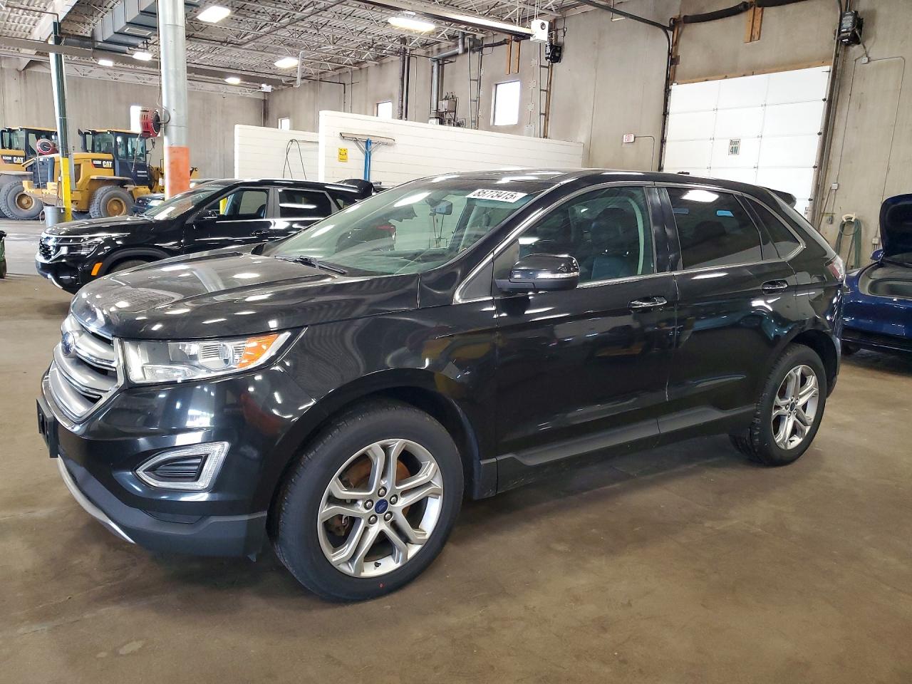 2015 Ford Edge Titanium, VIN 2FMTK4K91FBB61454 — Rear end