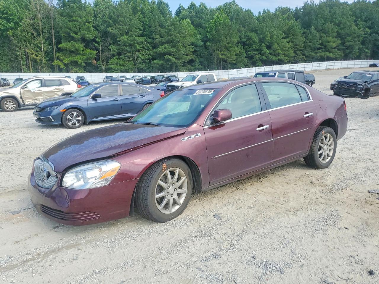 2007 Buick Lucerne CXL, VIN 1G4HD57267U205753 — Front end