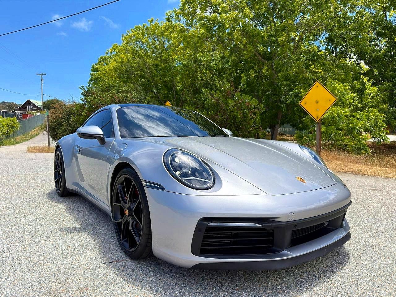 2021 Porsche 911 Carrera S, VIN WP0AB2A96MS223242 — Prior damage history
