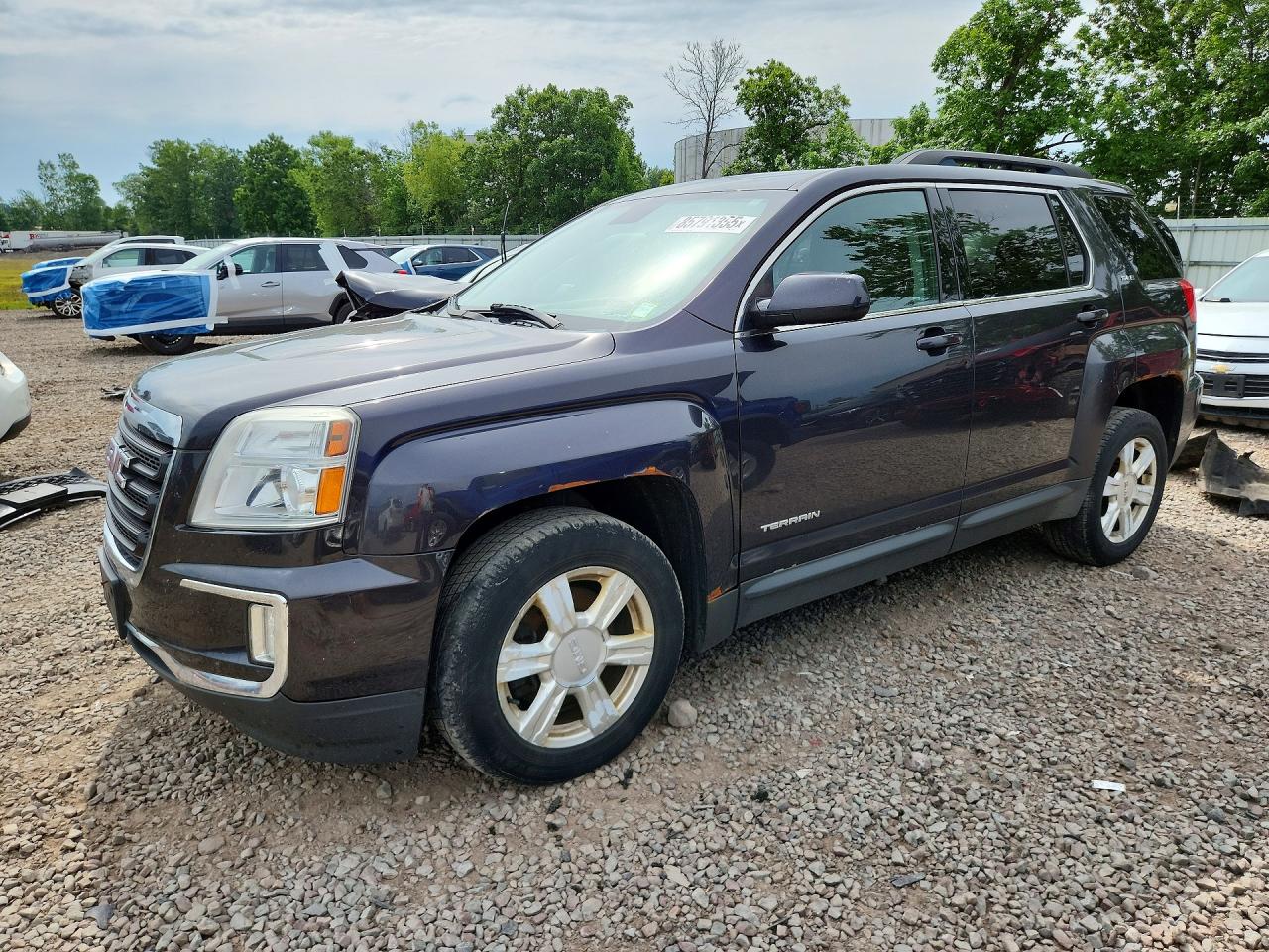 2016 GMC Terrain SLE, VIN 2GKFLTEK2G6218511 — Rear end