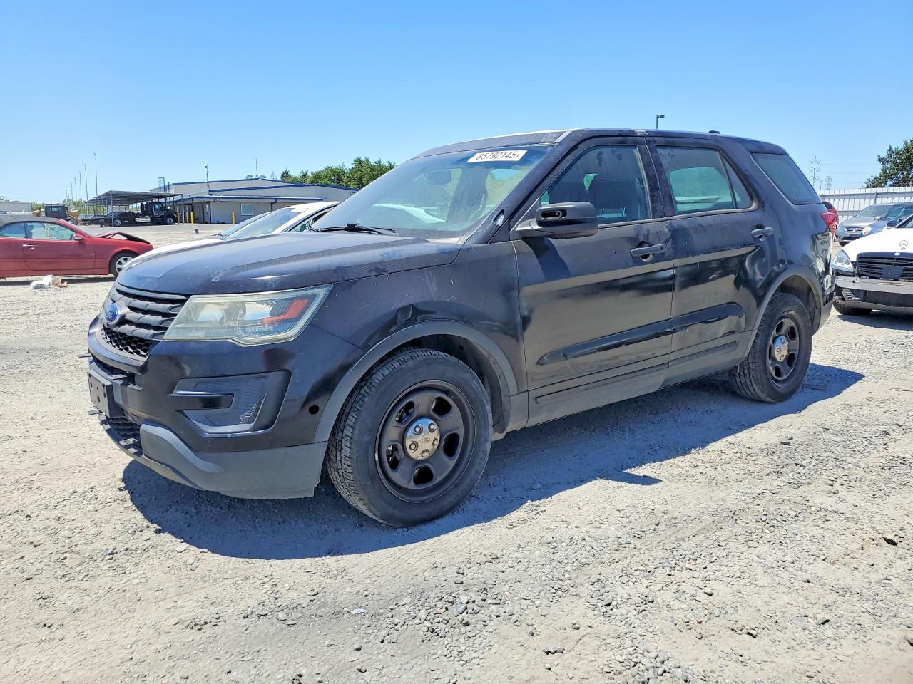 2017 Ford Police Interceptor Utility, VIN 1FM5K8AR9HGB15769 — Normal wear
