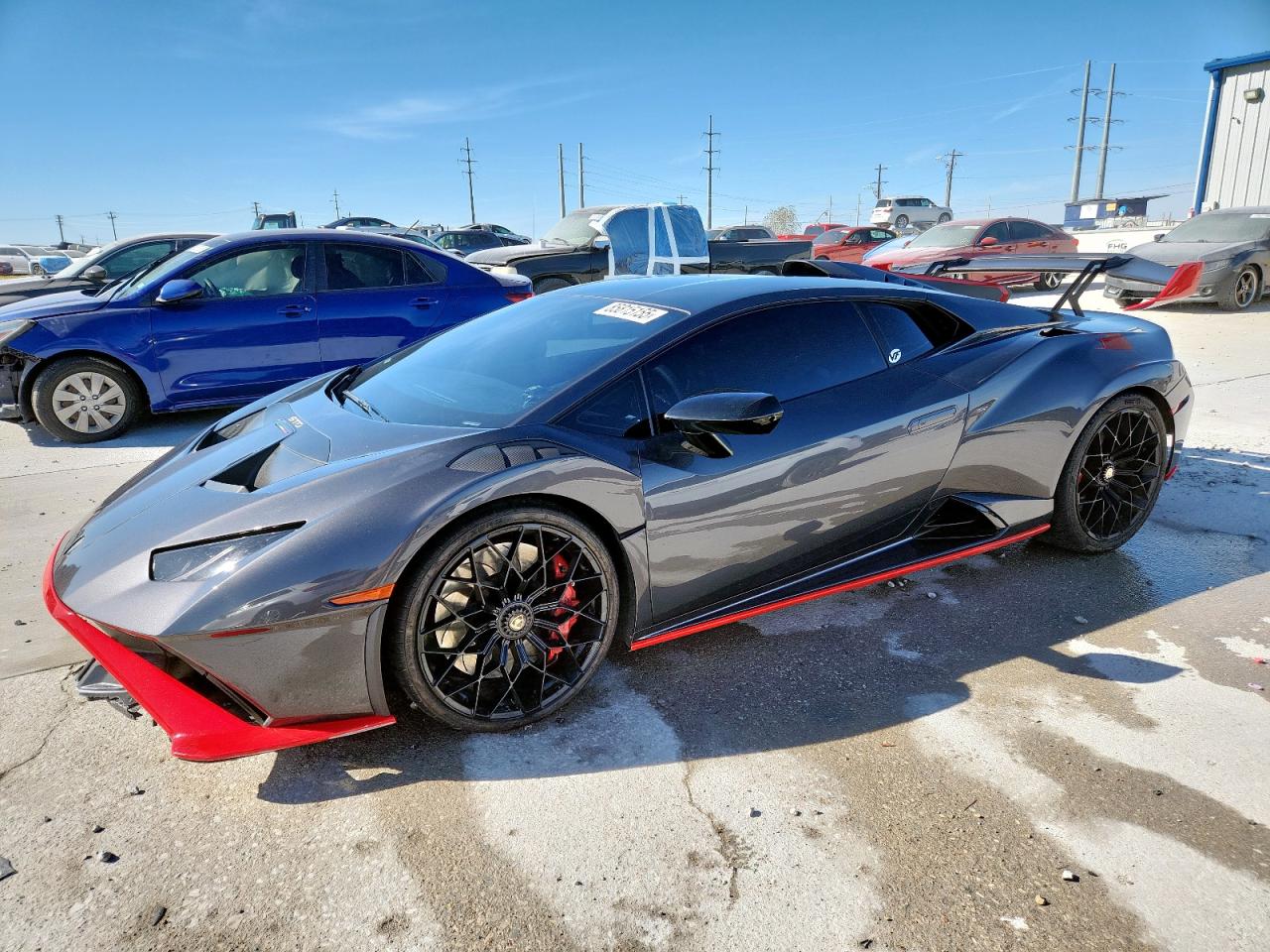 2022 Lamborghini Huracan, VIN ZHWUA6ZX2NLA19005 — Undercarriage