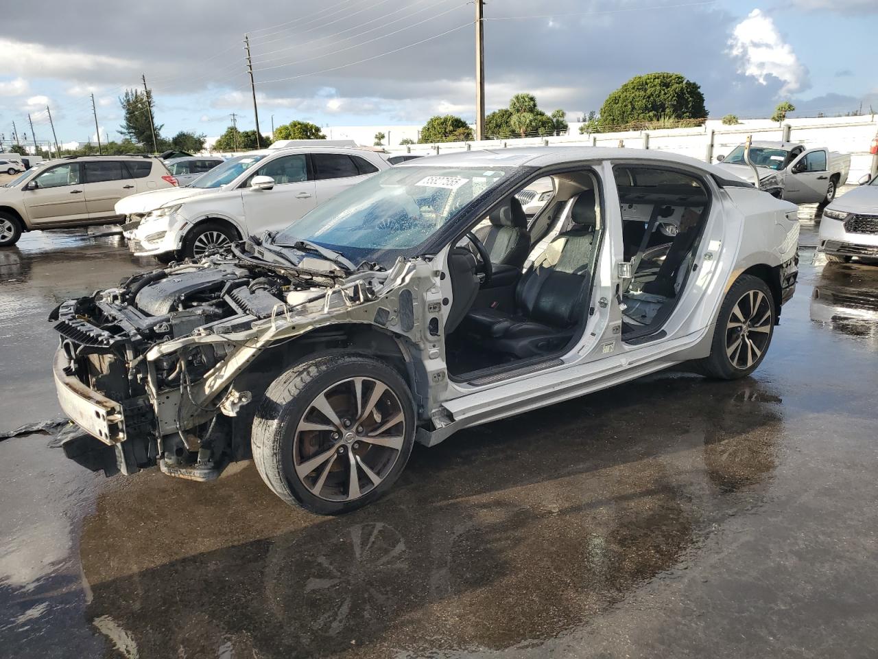 2018 Nissan Maxima SV, VIN 1N4AA6APXJC375075 — Разукомплектован