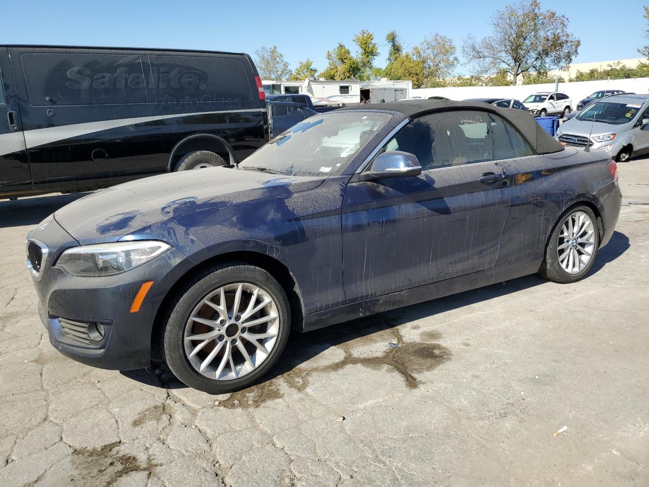2015 BMW 2 Series 228i xDrive, VIN WBA1K7C57FV473224 — Vandalism