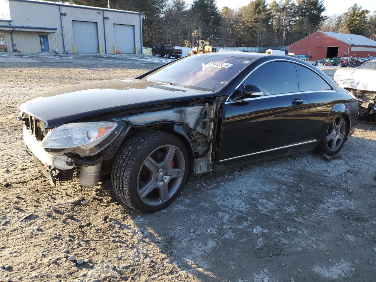 2009 Mercedes-Benz CL 550, VIN WDDEJ86X99A022629 — Front end