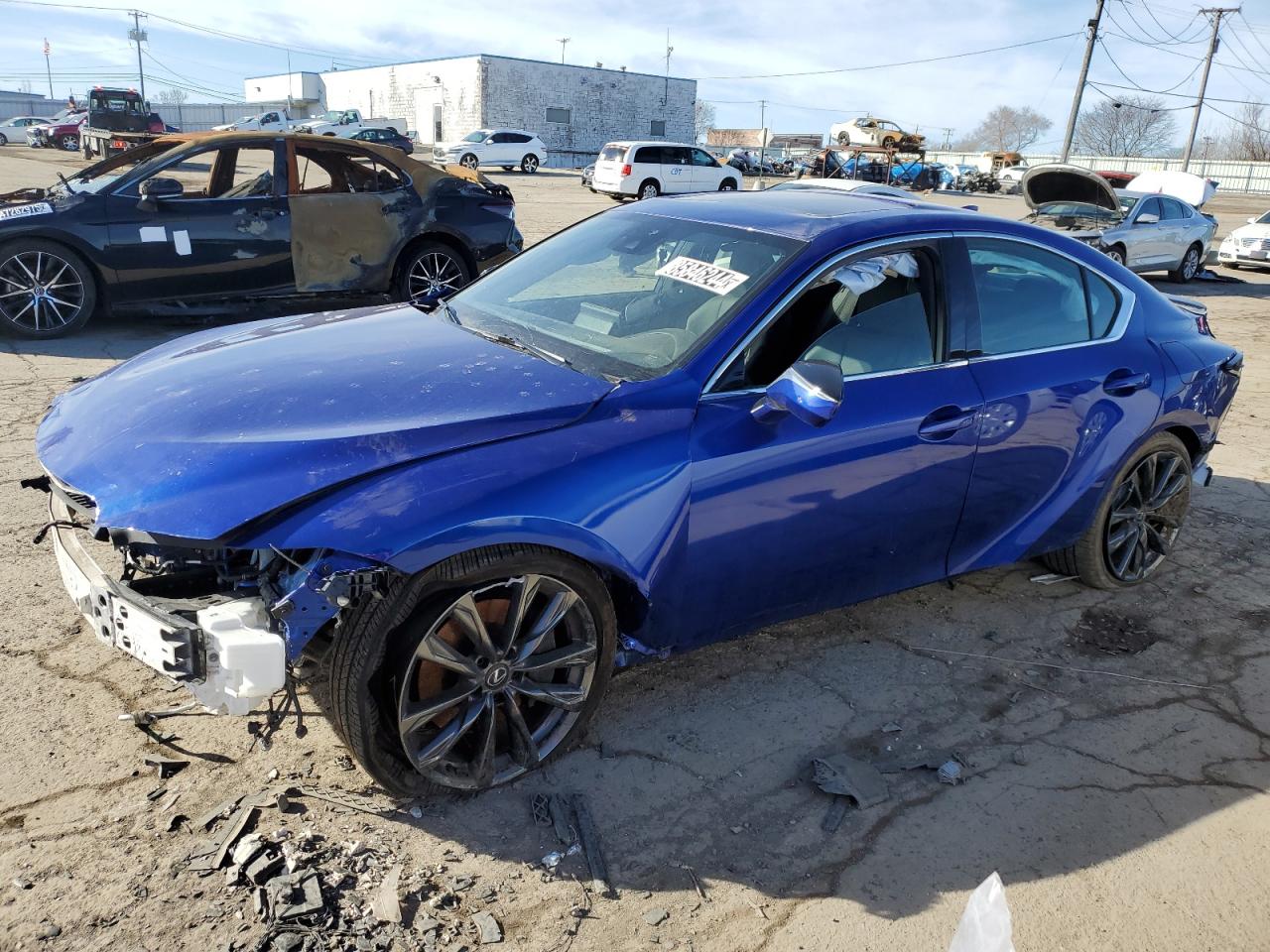 2023 Lexus IS 350 F Sport, VIN JTHGZ1E26P5031088 — Фото с аукциона
