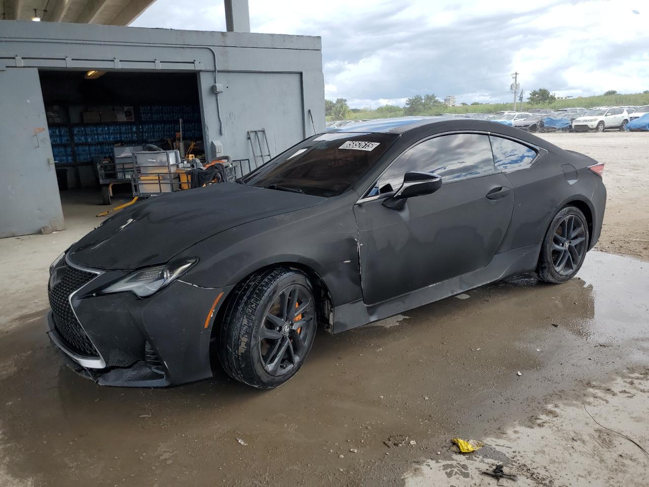 2021 Lexus RC, VIN JTHAZ5BC2M5023480 — Перед
