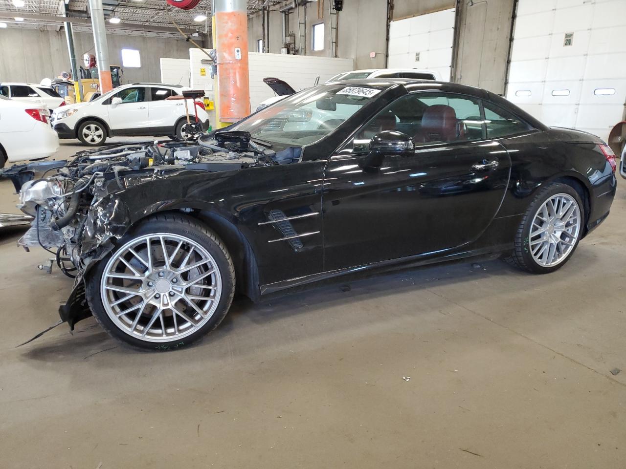 2015 Mercedes-Benz SL 400, VIN WDDJK6FA4FF034925 — Front end