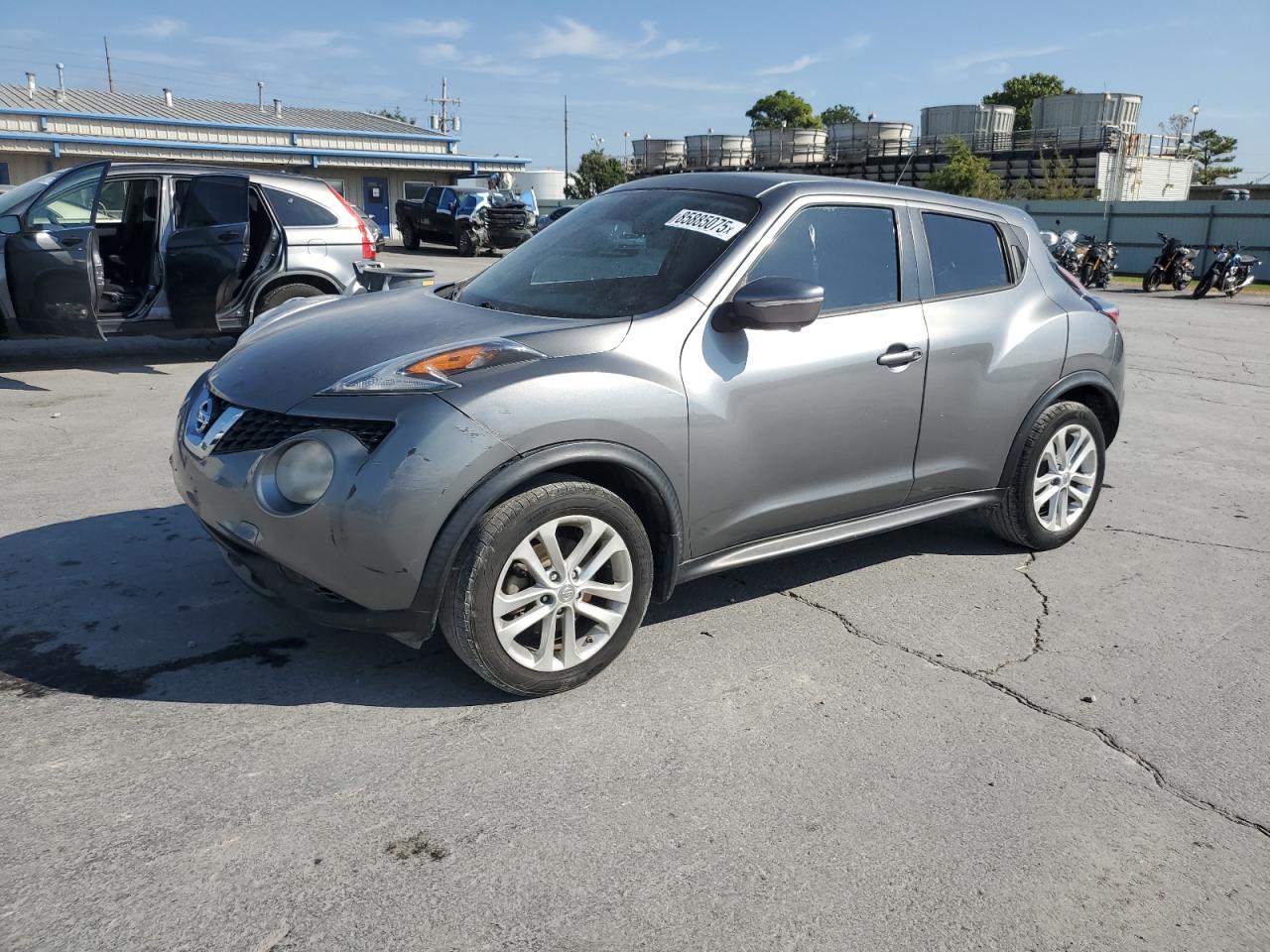 2016 Nissan Juke S, VIN JN8AF5MR8GT601100 — Auction photo