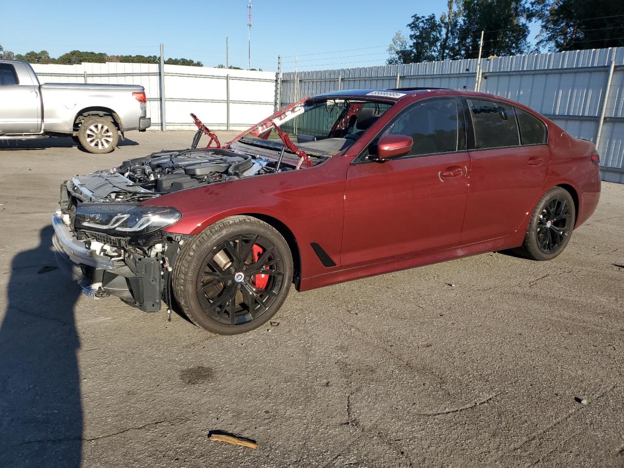 2023 BMW 5 Series M550i xDrive, VIN WBA13BK0XPCM10329 — Stripped