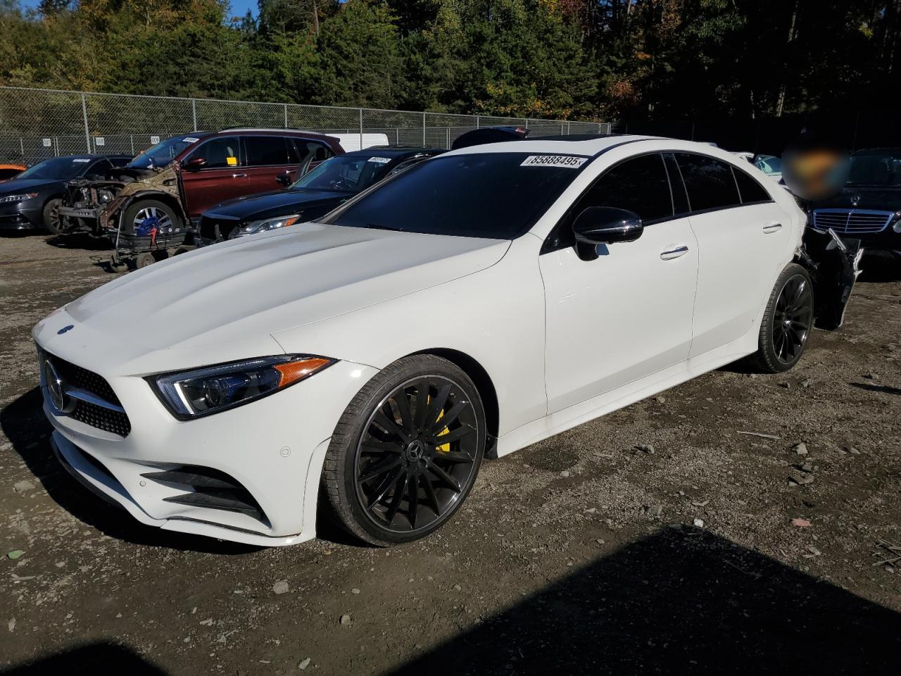 2021 Mercedes-Benz CLS 450, VIN W1K2J5KB8MA086455 — Rear end