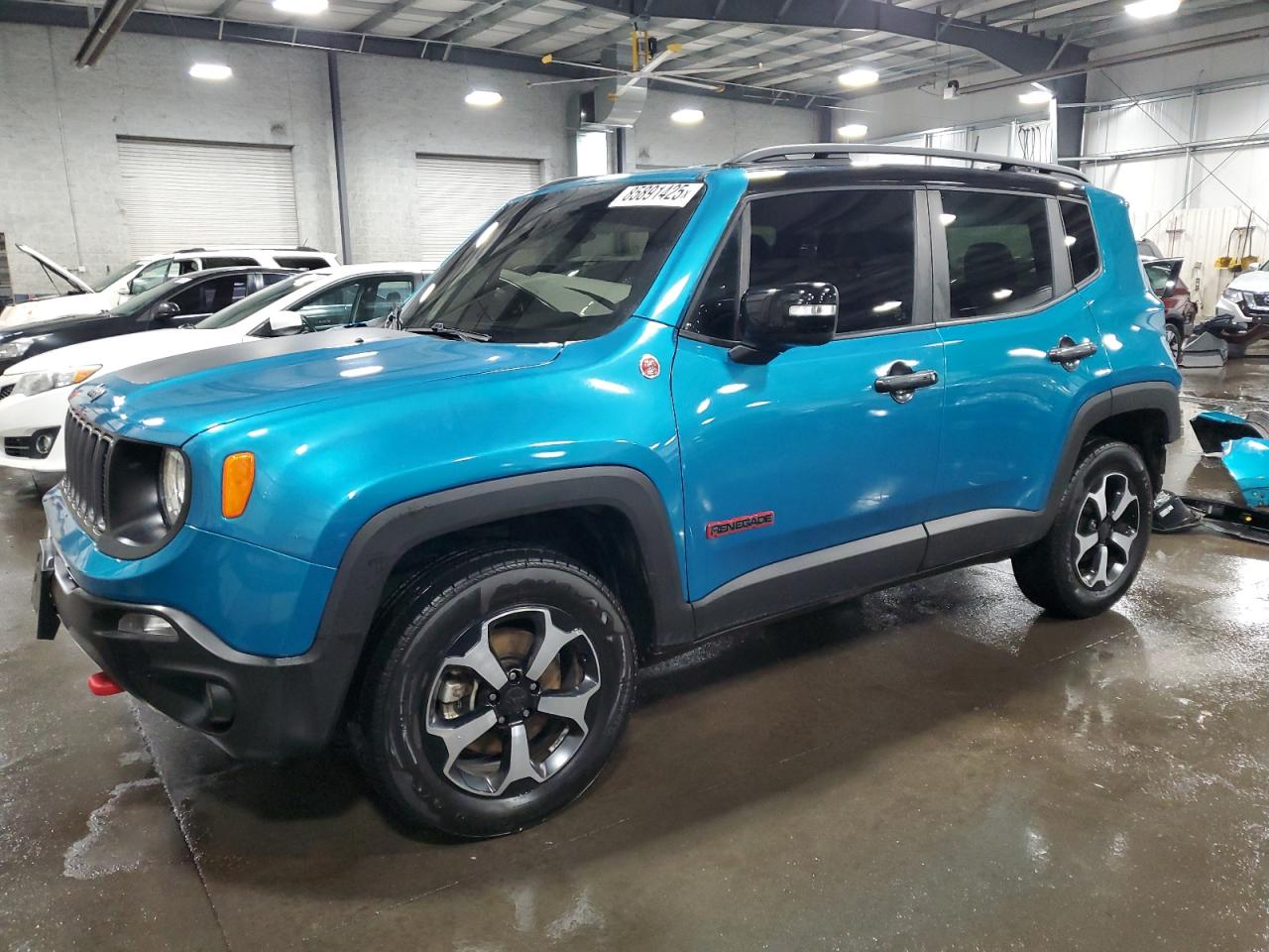 2022 Jeep Renegade Trailhawk, VIN ZACNJDC19NPN80085 — Rear end