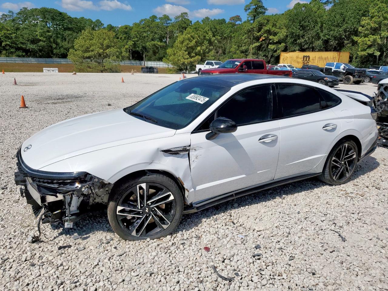 2025 Hyundai Sonata N Line, VIN KMHL54JC6SA472002 — Front end