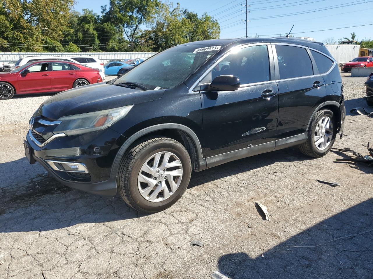 2016 Honda CR-V EX, VIN 2HKRM4H58GH716113 — Rear end