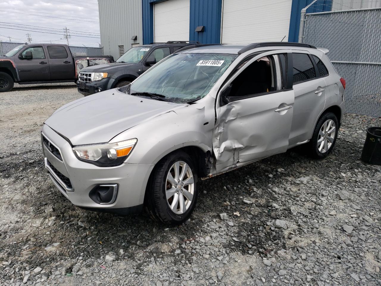 2015 Mitsubishi Outlander Sport SE, VIN 4A4AJ4AU1FE601724 — Front end