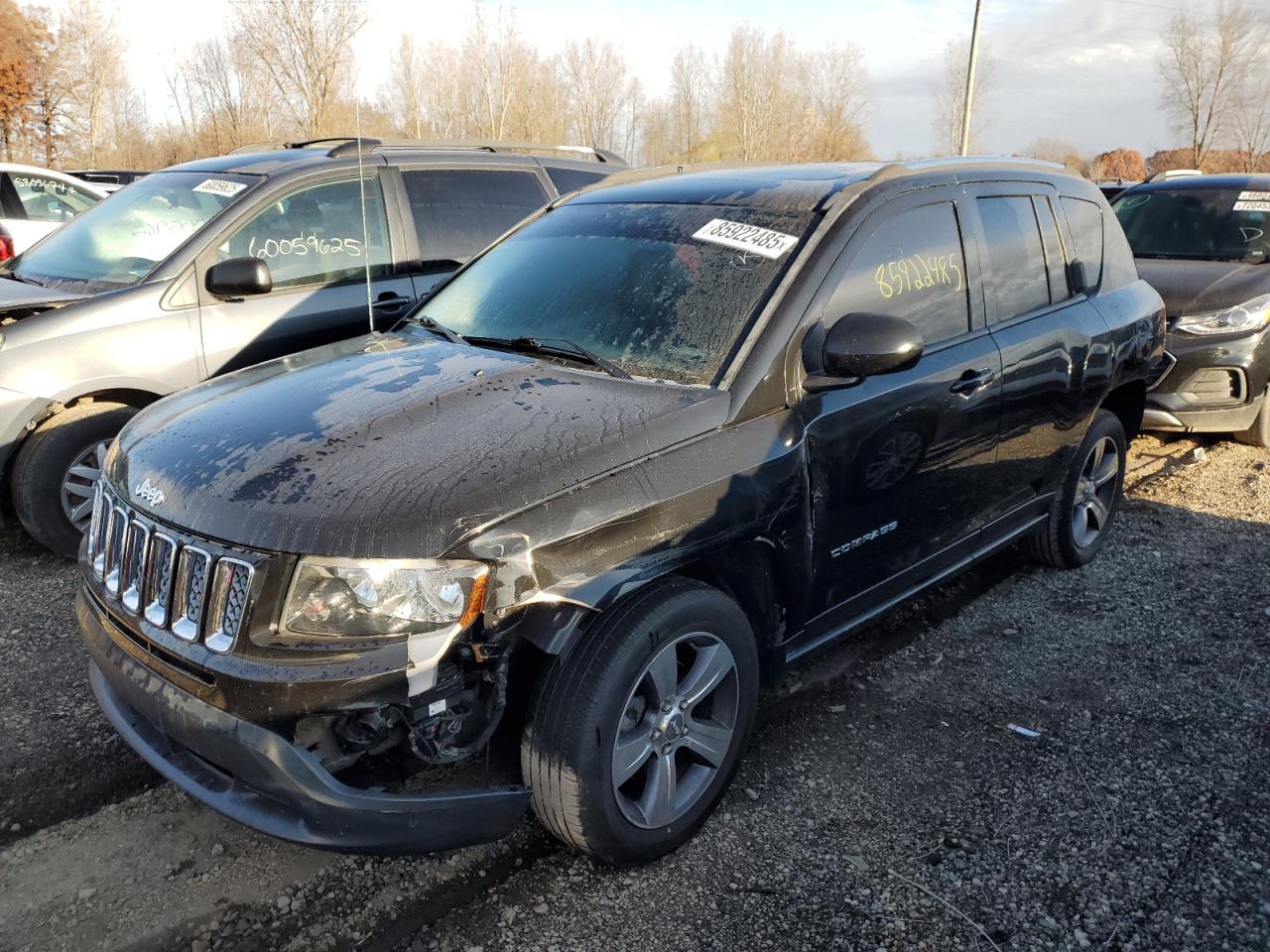 2016 Jeep Compass High Altitude, VIN 1C4NJCEA8GD716329 — Front end