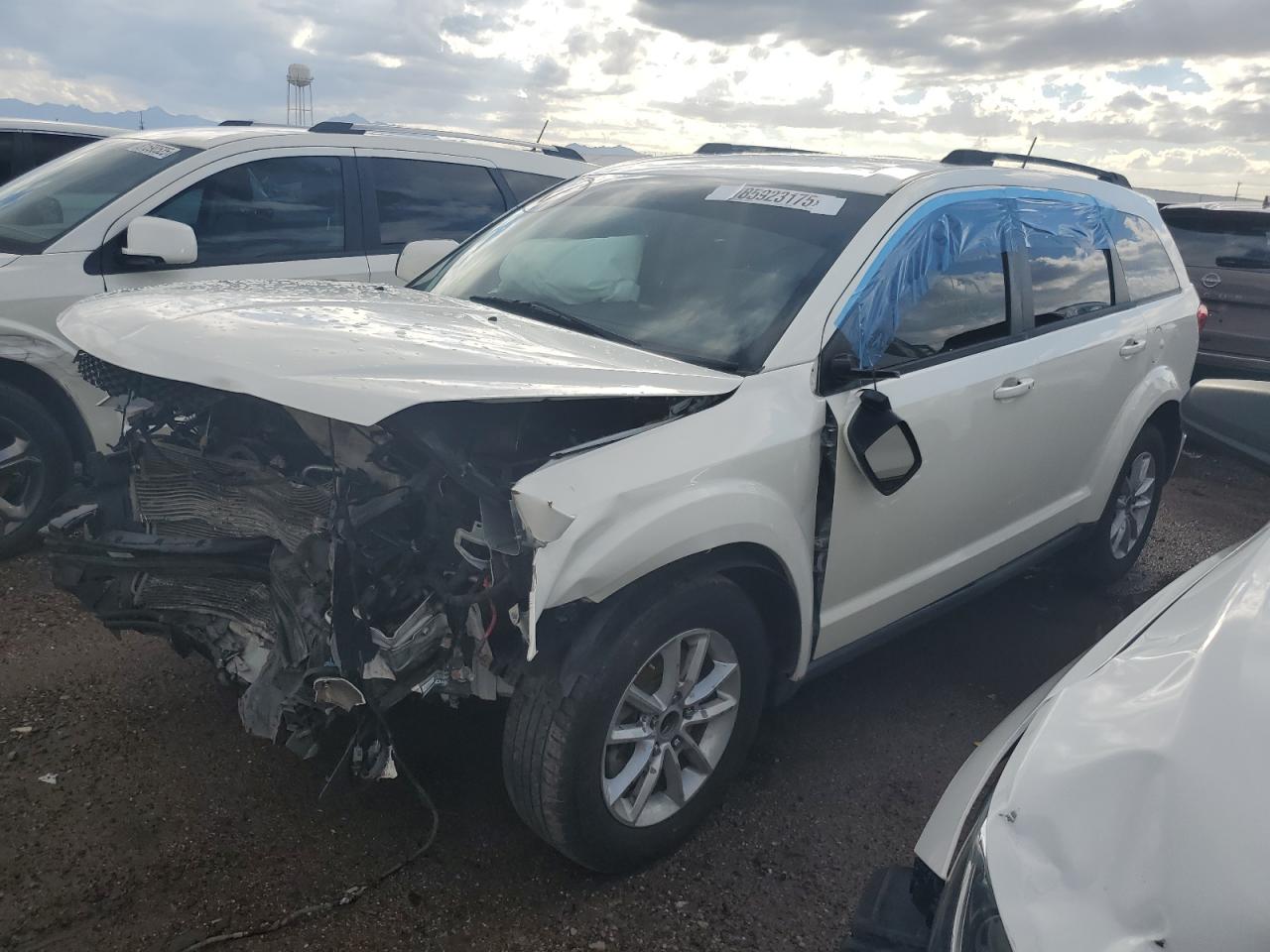 2017 Dodge Journey SXT, VIN 3C4PDCBG6HT536884 — Biohazard / chemical