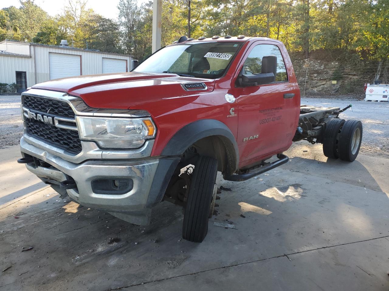 2020 Ram 5500 Tradesman, VIN 3C7WRNBL4LG113070 — Front end