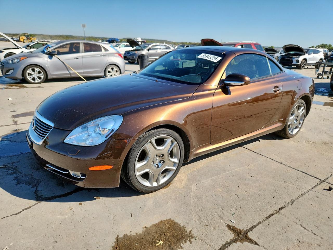 2008 Lexus SC 430, VIN JTHFN45Y189018532 — Hail