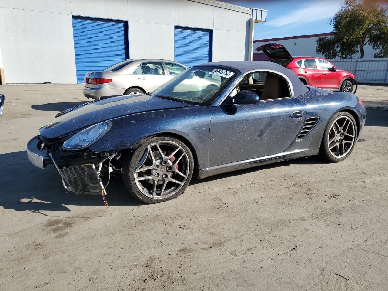 2011 Porsche 718 Boxster S, VIN WP0CB2A87BU730068 — Front end